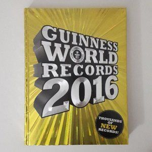 Guinness World Records 2016 HARDCOVER BOOK